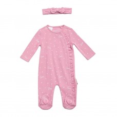 GUESS φορμάκι βρεφικό S5YG11KBZP4-P05D ροζ